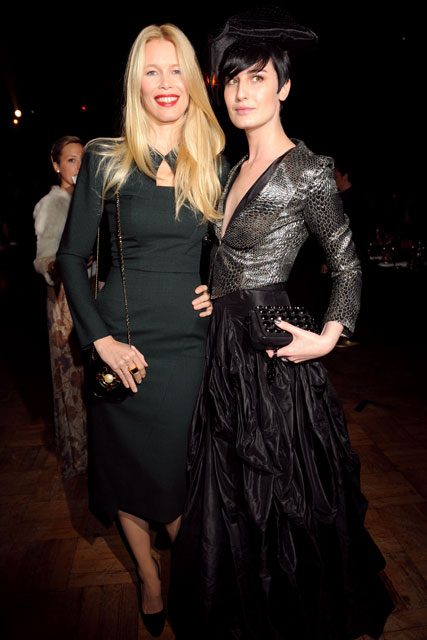 Marie Claire Celebrity Photos: British Fashion Awards, Claudia Schiffer and Erin O'Connor
