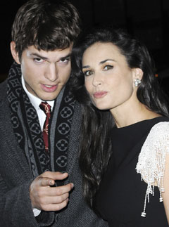 Demi Moore and Ashton Kutcher, Marie Claire celebrity news