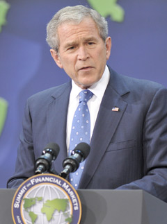 George Bush, World News, Marie Claire