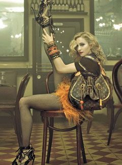 Maddona for Louis Vuitton, Fashion news, Marie Claire
