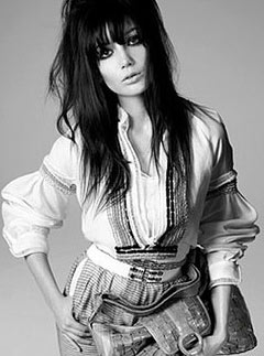 Daisy Lowe for Pringle