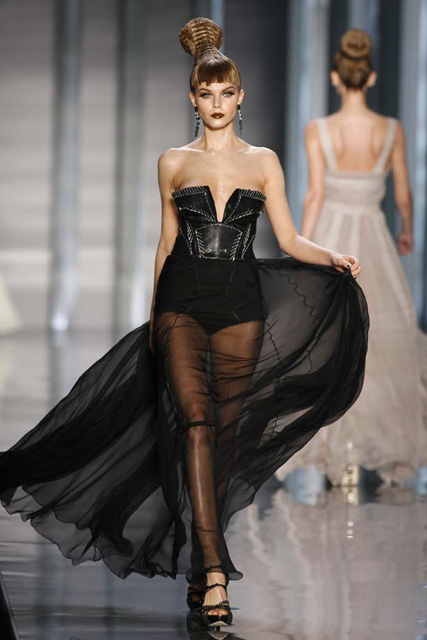 Dior, The Sheer Trend, Spring/Summer 09, fashion photos, Marie Claire