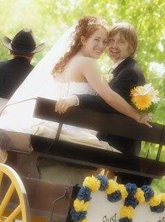 Horse and carriage - wedding, health news, Marie Claire
