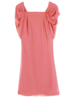 Paul & Joe coral chiffon dress at my-wardrobe.com