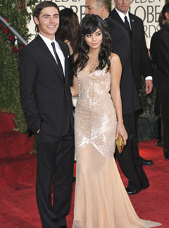 Vanessa Hudgens and Zac Efron