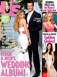 Fergie and Josh Duhamel?s wedding pics: US Weekly, celebrity news, Marie Claire