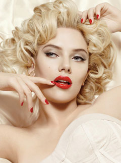Scarlett Johansson for Dolce & Gabbana make-up, celebrity news, Marie Claire