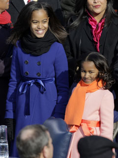 Sasha and Malia Obama, fashion news, Marie Claire