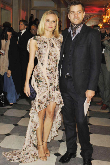 Diane-Kruger-and Joshua Jackson The Fashion Dinner Aids benefit, Celebrity Photos, Paris, Couture Diane-Kruger-and Joshua Jackson The Fashion Dinner Aids benefit, Celebrity Photos, Paris, Couture
