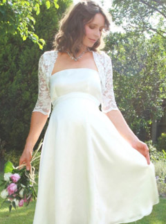 10 Best Maternity Wedding Dresses, fashion, gallery, Marie Claire