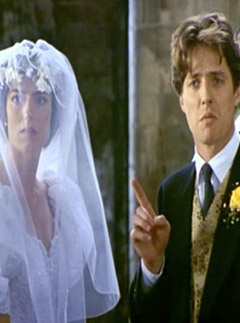 Hugh Grant and Anna Chancellor - Four Weddings and a Funeral, news, Marie Claire