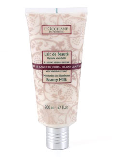 L'Occitane Grape Beauty Milk, Beauty Buy of the Day, Marie Claire