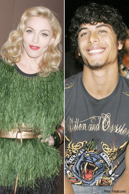 Madonna and Jesus Luz, Celebrity Toyboys, celebrity photos, Marie Claire
