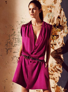 Whistles pink dress