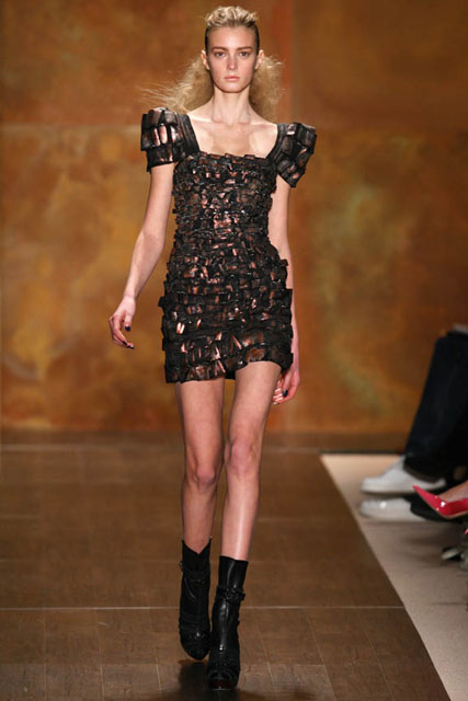 Herve Leger A/W 2009, New York Fashion Week, Catwalk show, Marie Claire