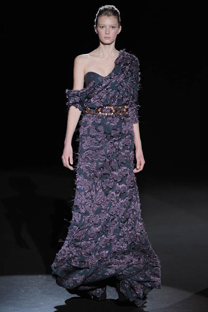 Carolina Herrera A/W 2009, New York Fashion Week, catwalk show, Marie Claire