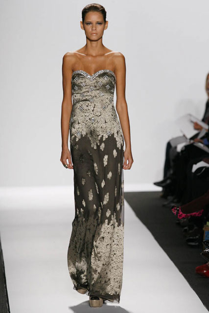 Badgley Mischka A/W 2009, New York Fashion week, catwalk show, Marie Claire