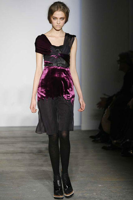 Proenza Schouler A/W 2009, New York fashion week, Marie Claire