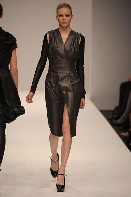 Noir A/W 2009, London Fashion Week, catwalk show, Marie Claire