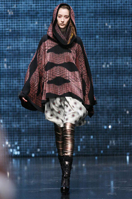 Topshop Unique A/W 2009, London Fashion Week, catwalk show, Marie Claire