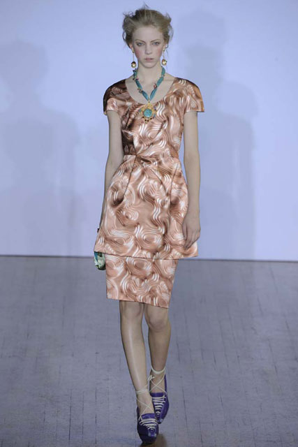 Basso and Brooke A/W 2009, London fashion week, catwalk show, Marie Claire