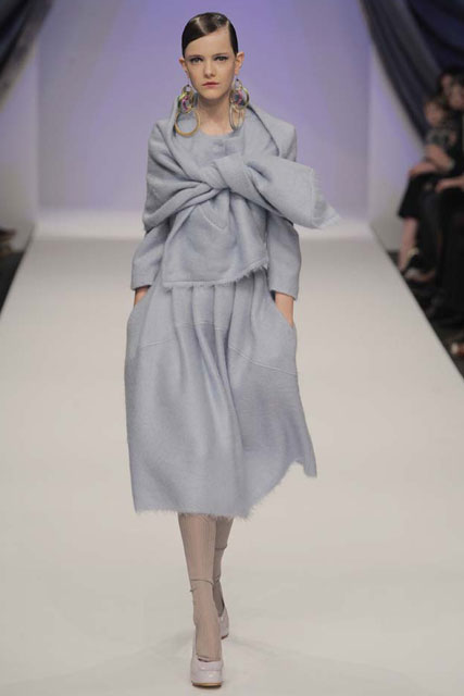 Betty Jackson A/W 2009, London fashion week, catwalk show, Marie Claire