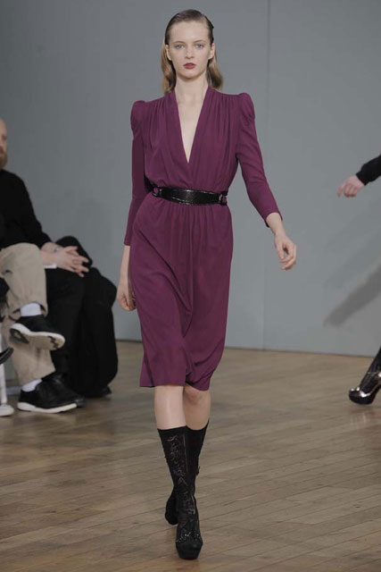 Nicole Farhi A/W 2009, London fashion week, catwalk show, Marie Claire