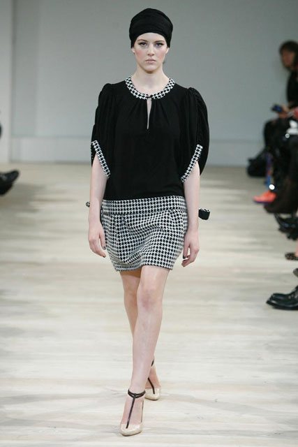 Aquascutum A/W 2009, London fashion week, catwalk show, Marie Claire