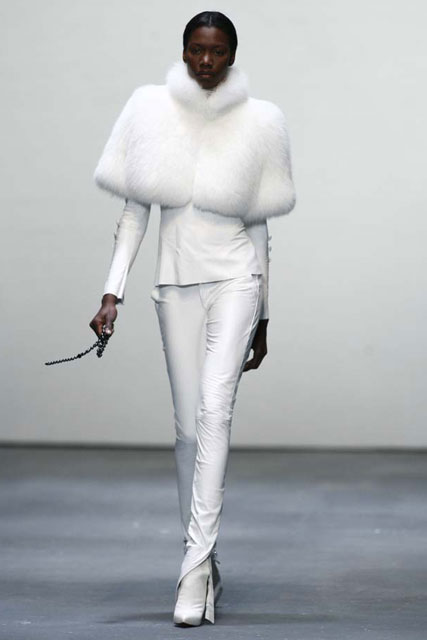 Todd Lynn A/W 2009, London fashion week, catwalk show, Marie Claire