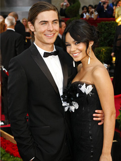 Zac Efron and Vanessa Hudgens at the Oscars 2009