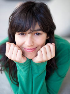 Smile - happy lady, health news, Marie Claire
