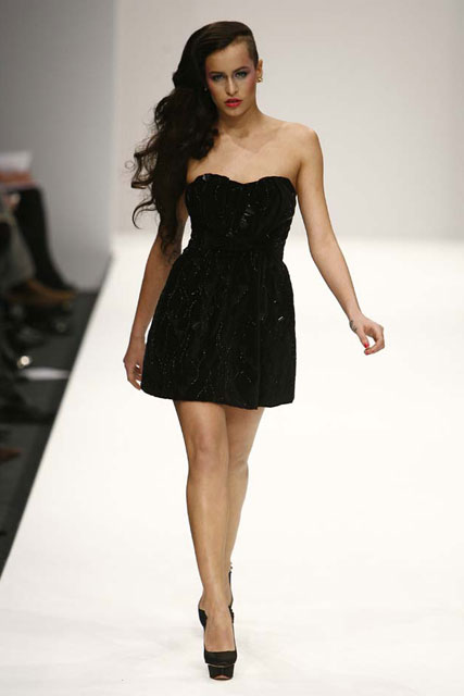 Issa A/W 2009, London fashion week, catwalk show, Marie Claire