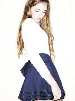 Annie Greenabelle Bow Skirt