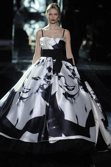 Dolce & Gabbana A/W 2009, Milan fashion week, catwalk show, Marie Claire