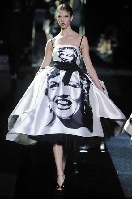 Dolce & Gabbana A/W 2009, Milan fashion week, catwalk show, Marie Claire