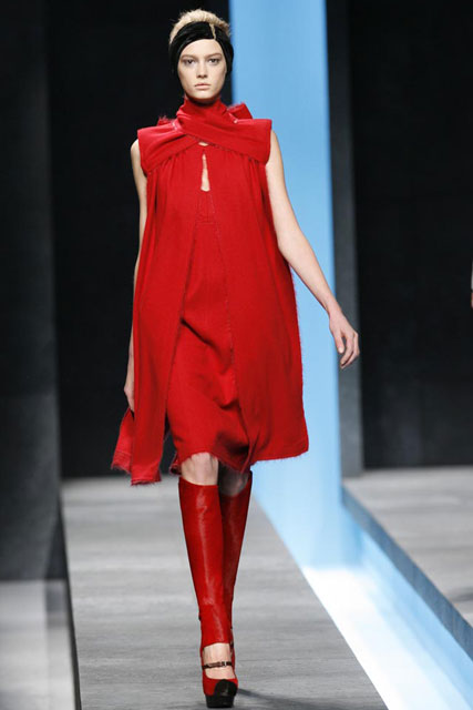 Fendi A/W 2009, Milan fashion week, catwalk show, Marie Claire