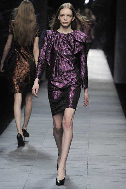 Pringle A/W 2009, Milan fashion week, catwalk show, Marie Claire