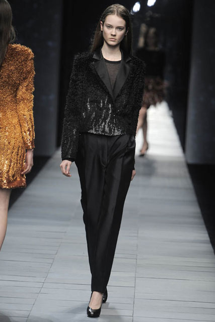 Pringle A/W 2009, Milan fashion week, catwalk show, Marie Claire