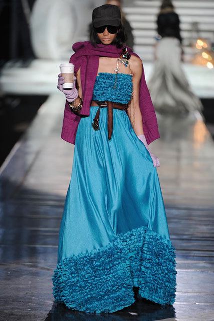 DSquared A/W 2009, Milan fashion week, catwalk show, Marie Claire