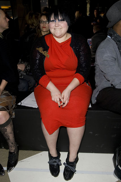 Beth-Ditto-Paris Fashion Week-Celebrity Photos-09 March 2009