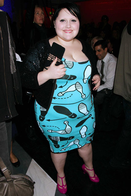 Beth-Ditto-Paris Fashion Week-Celebrity Photos-09 March 2009