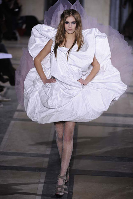 Vivienne Westwood A/W 2009, catwalk show, Paris fashion week, Marie Claire