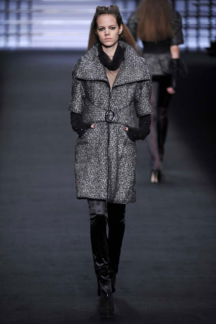 Karl Lagerfeld A/W 2009, Paris fashion week, catwalk show, Marie Claire