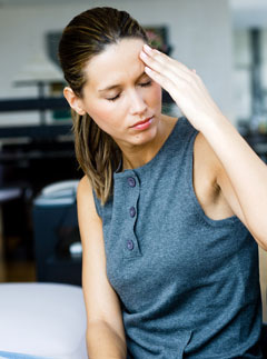 Woman with migraine headache, health news, Marie Claire