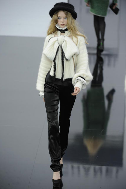 Chanel A/W 2009, Paris Fashion Week, catwalk show, Marie Claire
