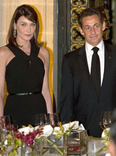 Carla Bruni and Nicolas Sarkozy, Celebrity News