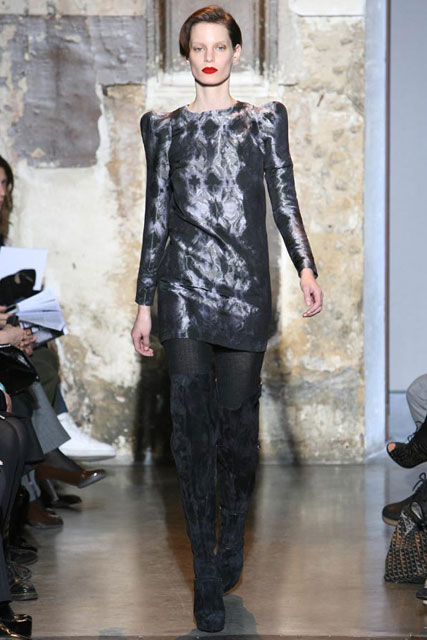 Berardi A/W 2009, Paris fashion week, catwalk show, Marie Claire