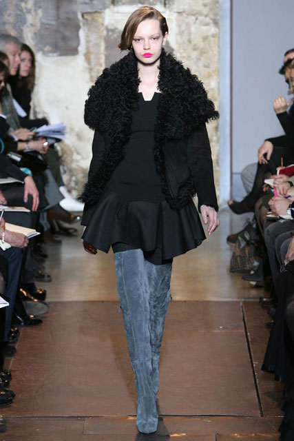Berardi A/W 2009, Paris fashion week, catwalk show, Marie Claire