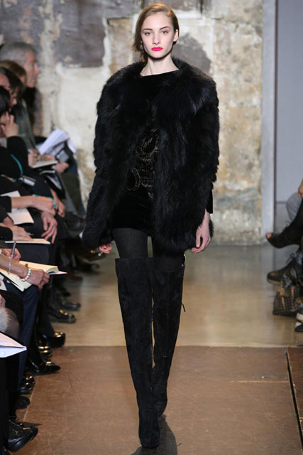 Berardi A/W 2009, Paris fashion week, catwalk show, Marie Claire