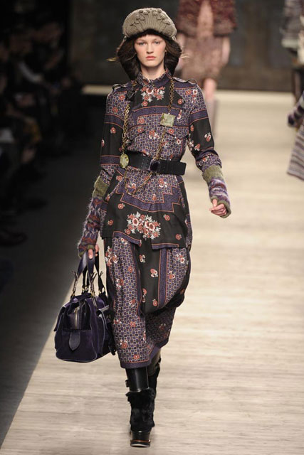Kenzo A/W 2009, Paris fashion week, catwalk show, Marie Claire